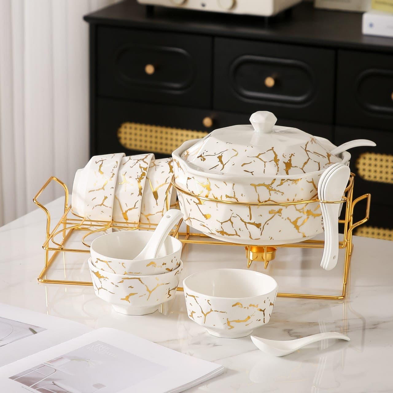 CERAMIC TABLEWARE SET